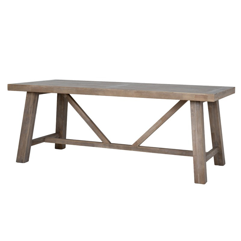 Haldon Large Dining Table on a white background