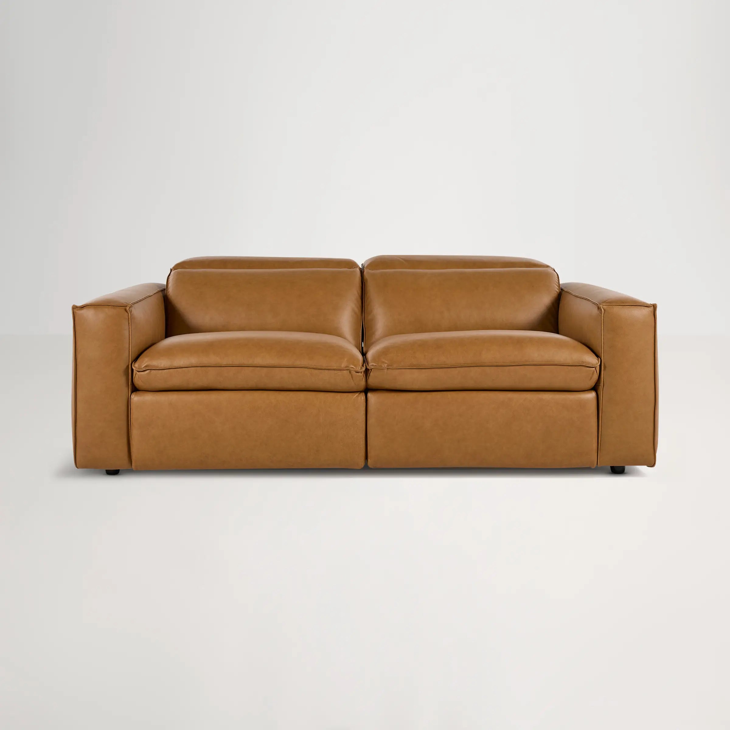 Abode Leather 3 Seater Sofa