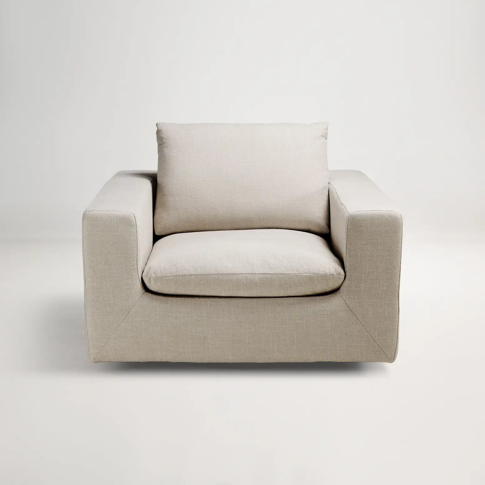 Hudson Swivel Arm Chair
