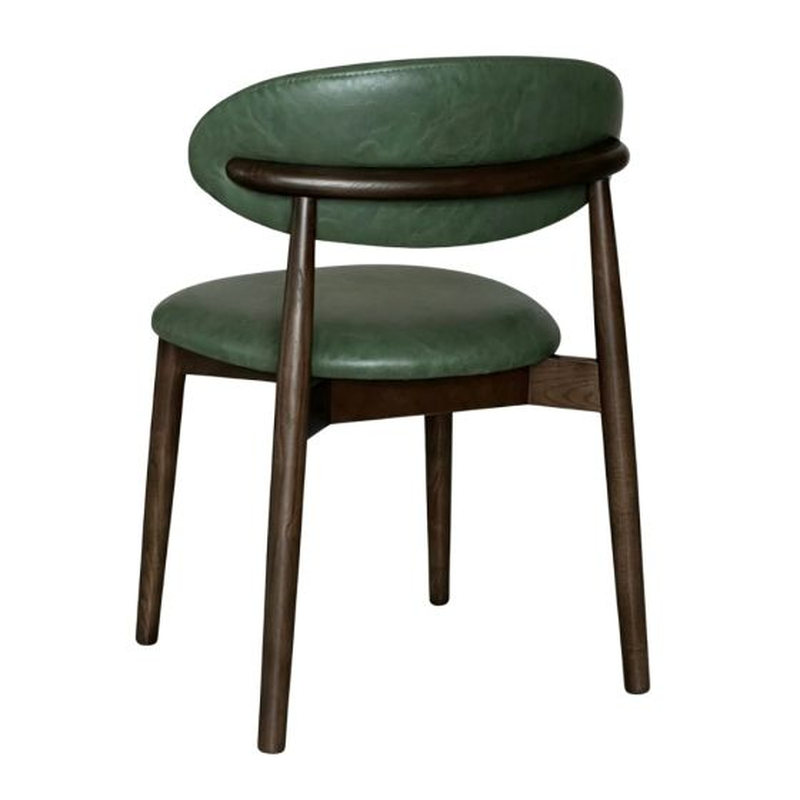 Scandi Dining Chair – Dark Leg detail view