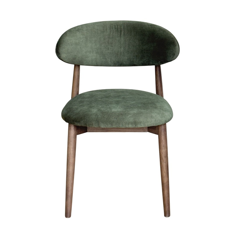 Scandi Dining Chair – Dark Leg detail view