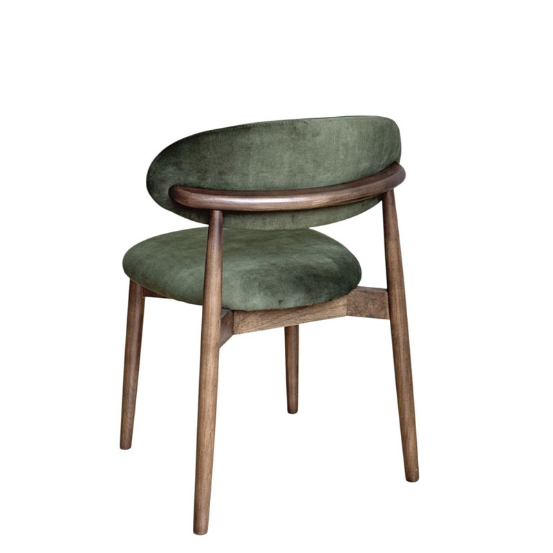 Scandi Dining Chair – Dark Leg detail view