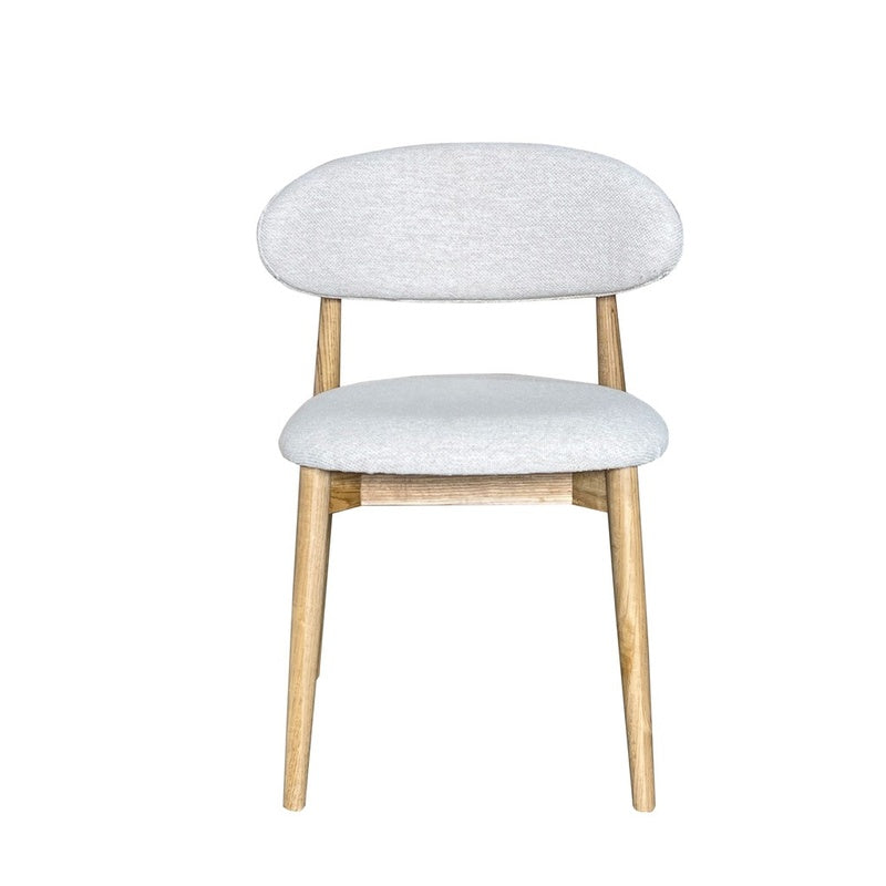 Scandi Dining Chair – Light Leg detail view