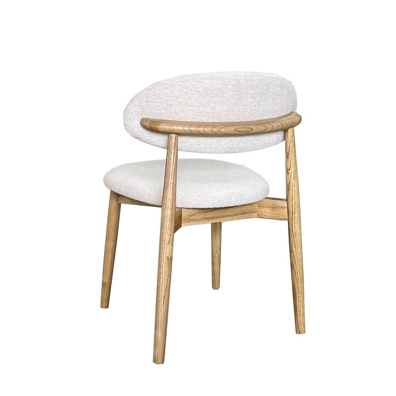 Scandi Dining Chair – Light Leg detail view