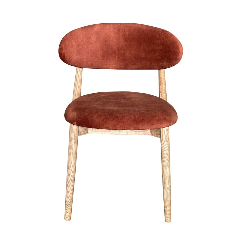 Scandi Dining Chair – Light Leg detail view