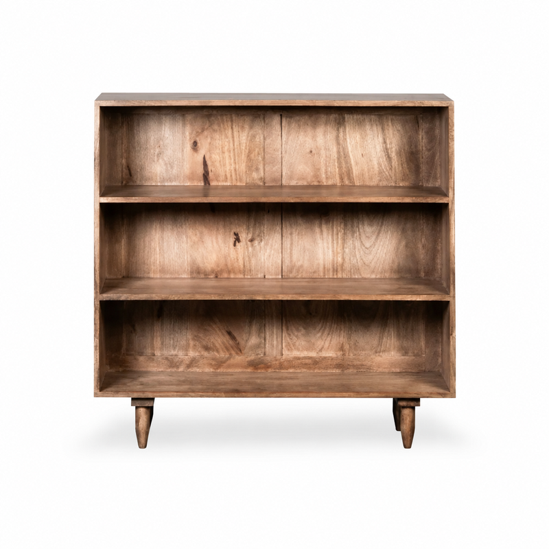 Scandi Mango 100cm Bookcase – Oak Stain product image