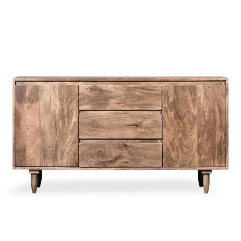 Scandi Mango 130cm Sideboard – Oak Stain product image