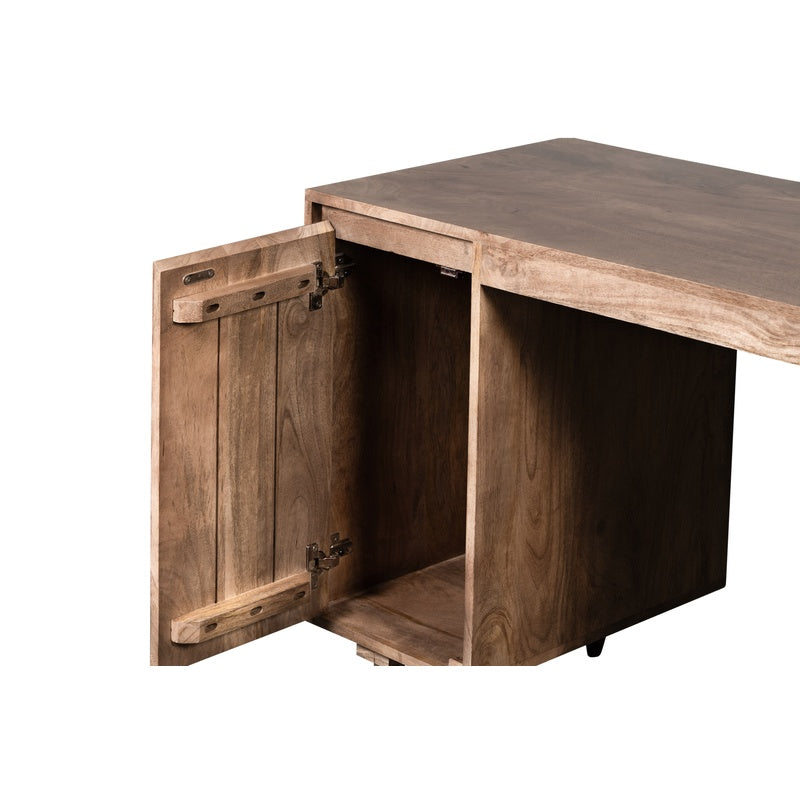 Scandi Mango 126cm Desk detail view