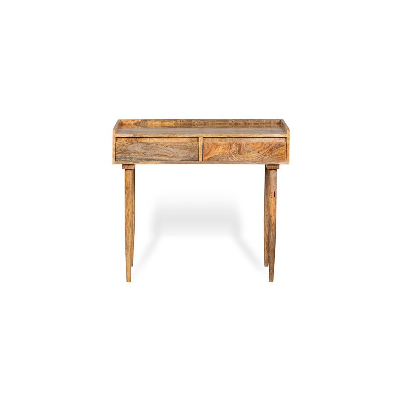 Scandi Mango 90cm 2 Drawer Console Table – Mango product image