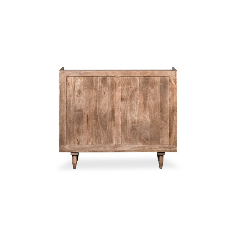 Scandi Mango 100cm 4 Drawer Chest detail view