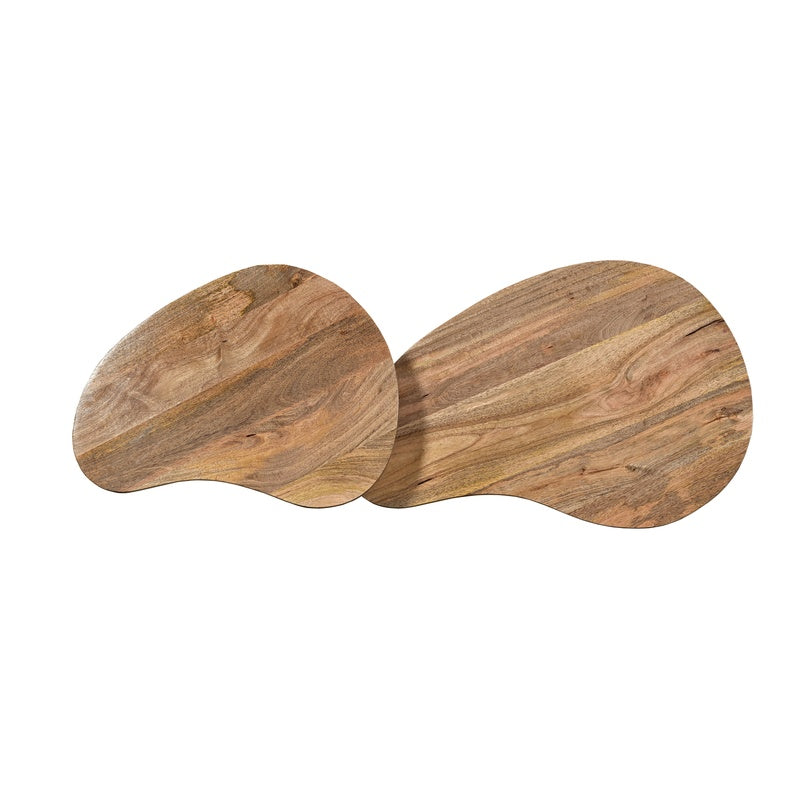 Scandi Mango Kidney Bean Coffee Table detail view