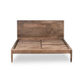 Scandi Mango Wood Bed Frame – Oak Stain product image