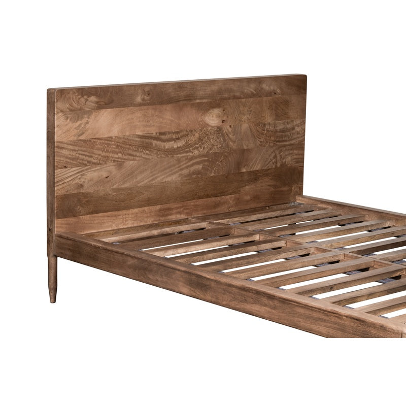 Scandi Mango Wood Bed Frame detail view
