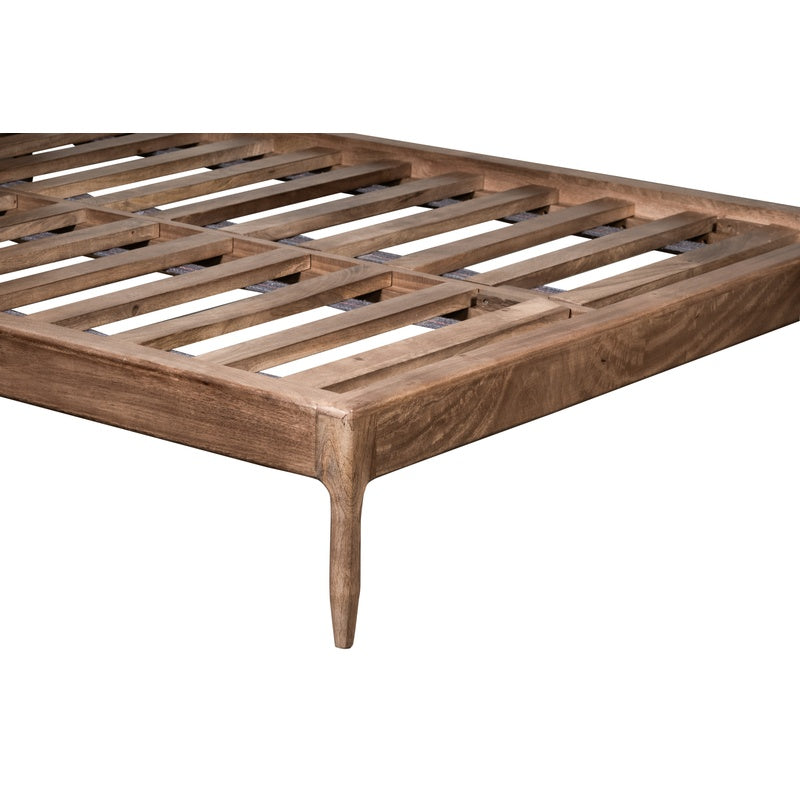 Scandi Mango Wood Bed Frame detail view