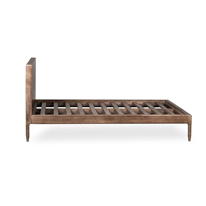 Scandi Mango Wood Bed Frame detail view