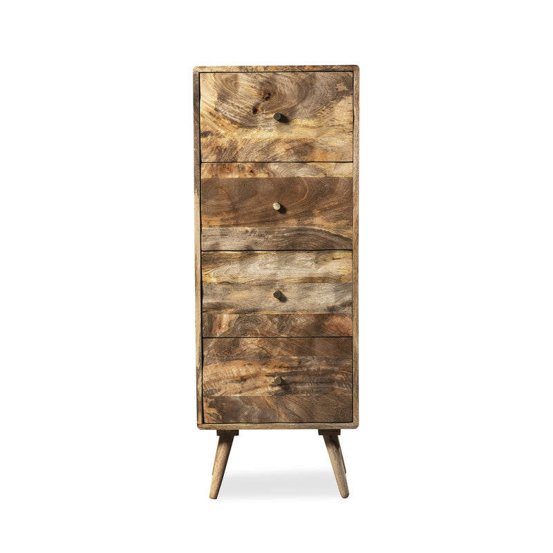 Geo Mango 45cm Tall Chest – Light product image