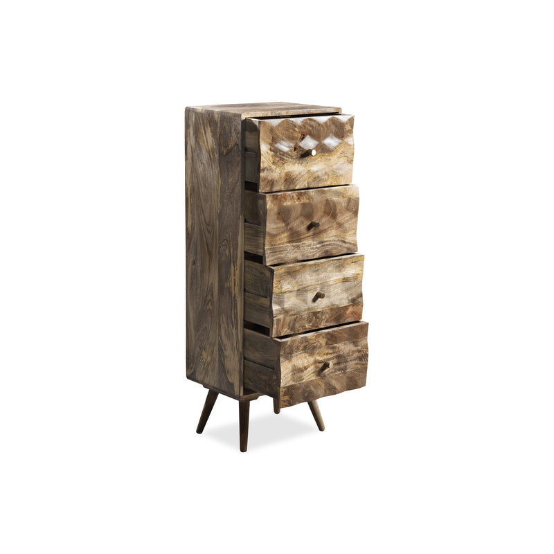Geo Mango 45cm Tall Chest detail view