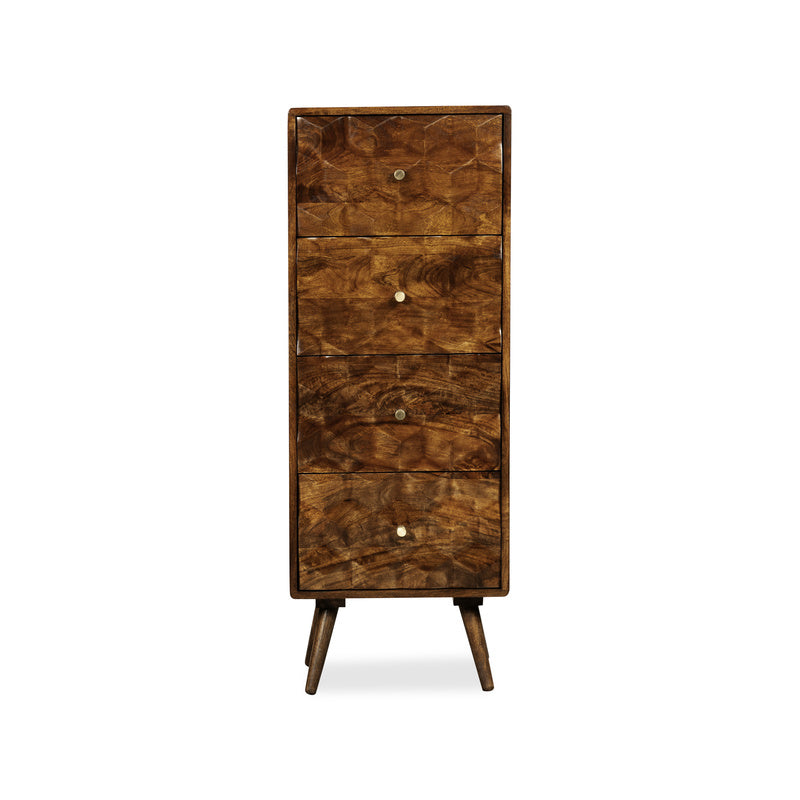 Geo Mango 45cm Tall Chest detail view