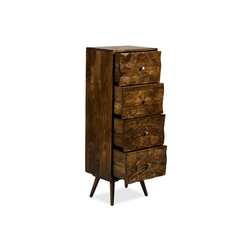 Geo Mango 45cm Tall Chest detail view