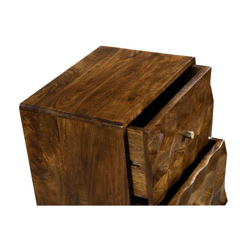 Geo Mango 45cm Tall Chest detail view