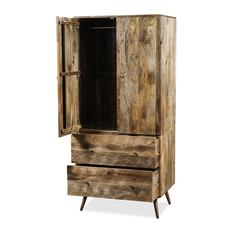 Geo Mango 85cm Wardrobe detail view