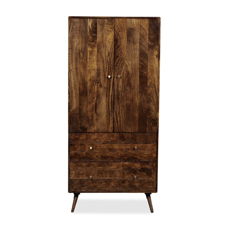Geo Mango 85cm Wardrobe – Dark product image