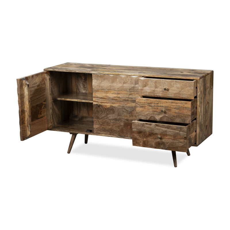 Geo Mango 140cm Sideboard detail view