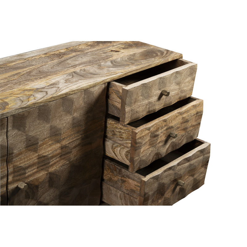 Geo Mango 140cm Sideboard detail view