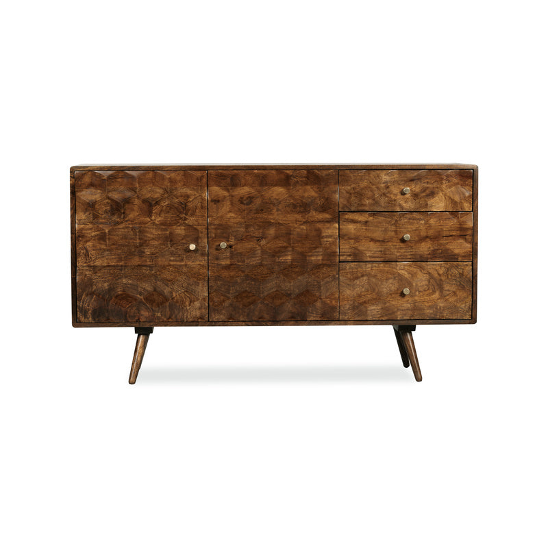 Geo Mango 140cm Sideboard – Dark product image