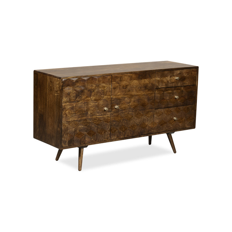 Geo Mango 140cm Sideboard detail view