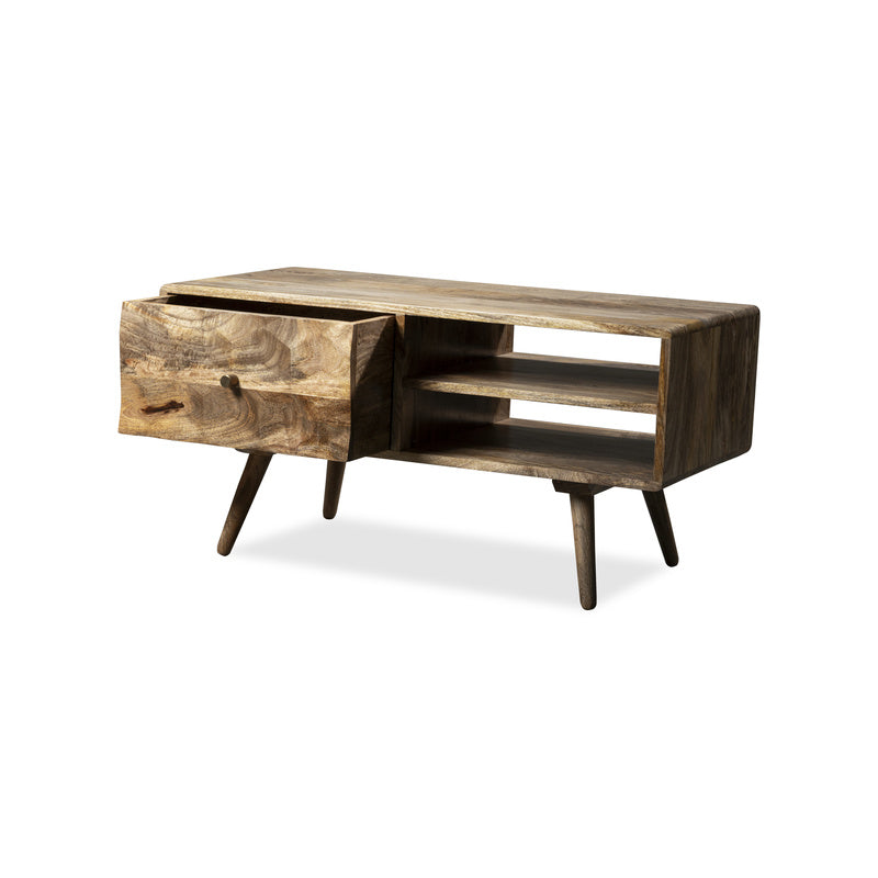 Geo Mango 90cm Coffee Table detail view