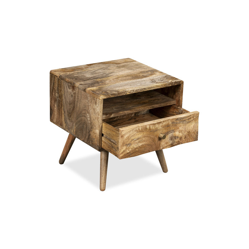 Geo Mango Side Table detail view