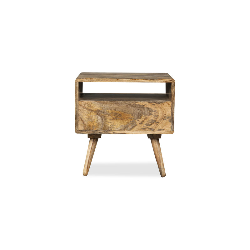 Geo Mango Side Table detail view