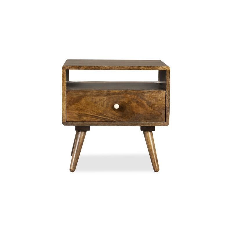 Geo Mango Side Table – Dark product image