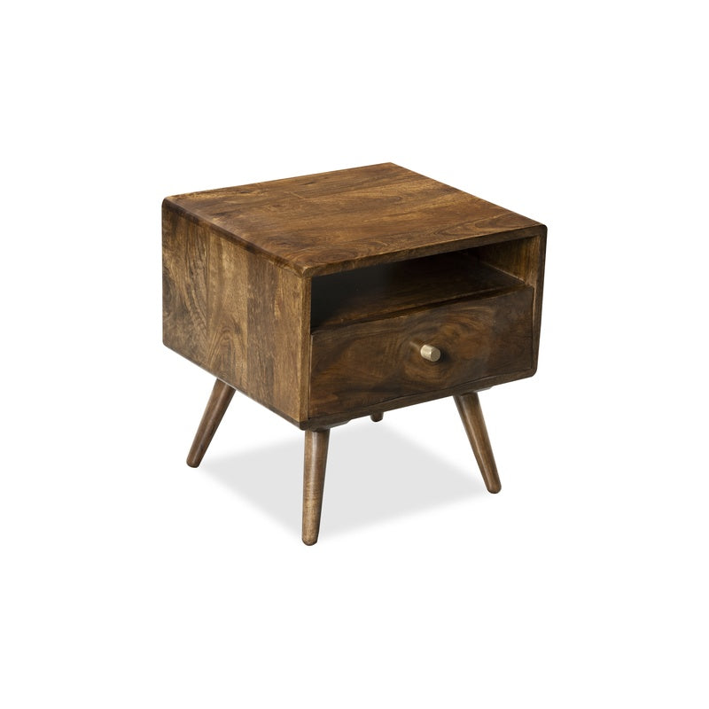 Geo Mango Side Table detail view