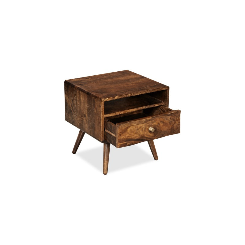 Geo Mango Side Table detail view