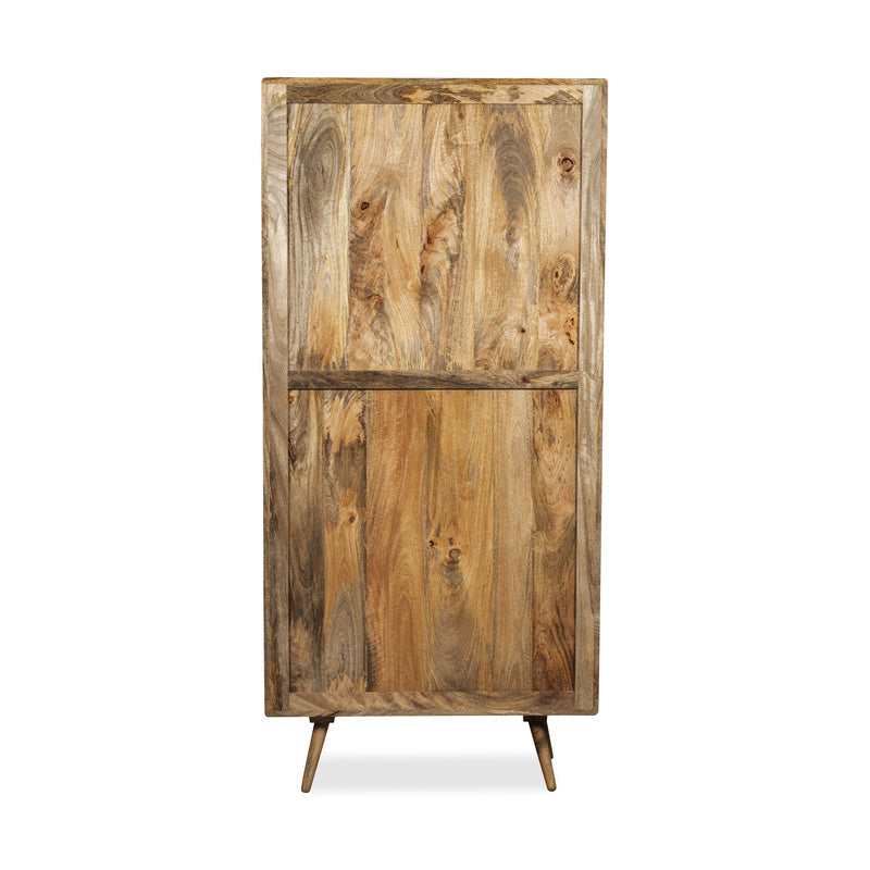 Geo Mango 85cm Bookcase detail view