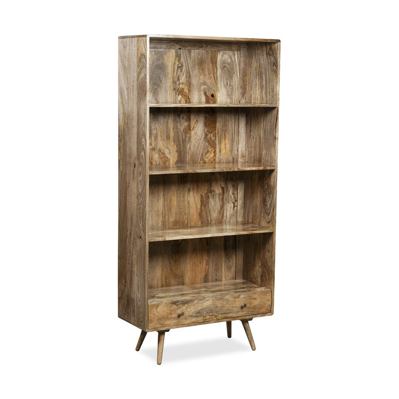 Geo Mango 85cm Bookcase detail view