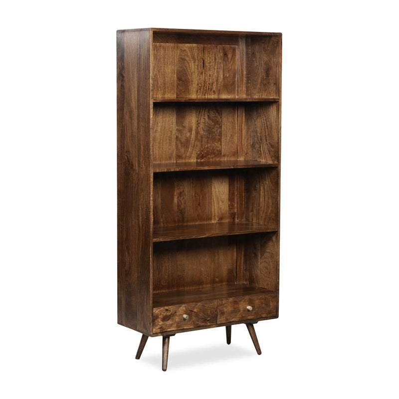 Geo Mango 85cm Bookcase detail view