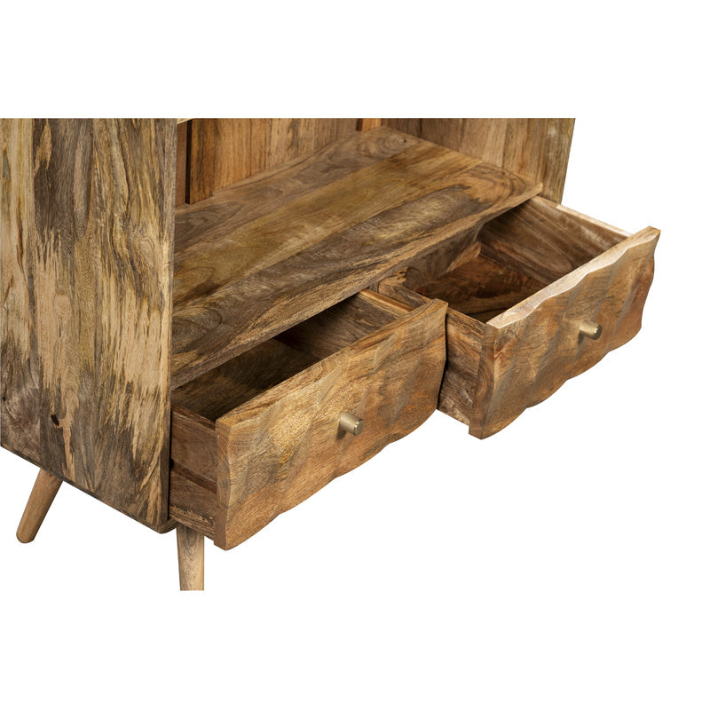 Geo Mango 85cm Bookshelf detail view