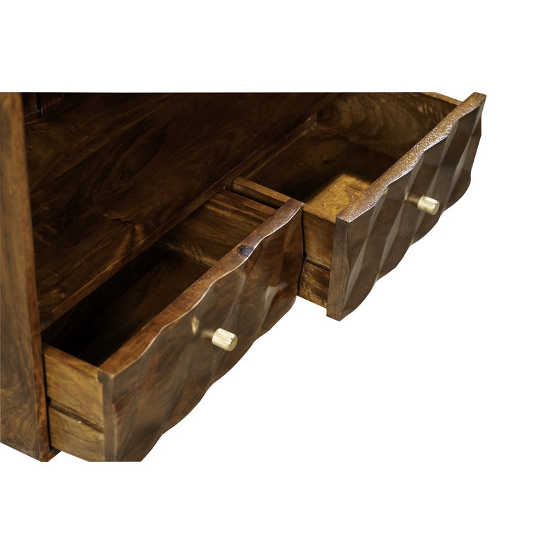 Geo Mango 85cm Bookshelf detail view