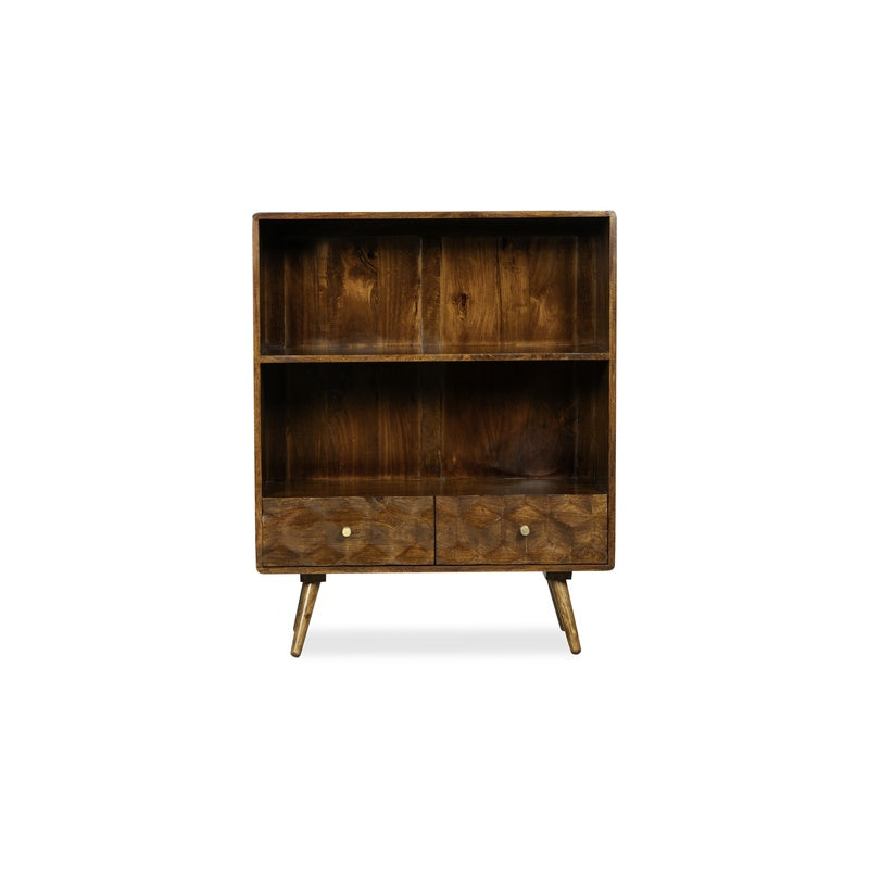 Geo Mango 85cm Bookshelf – Dark product image